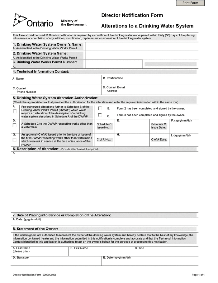 Modern Apartment Application Form Ontario 